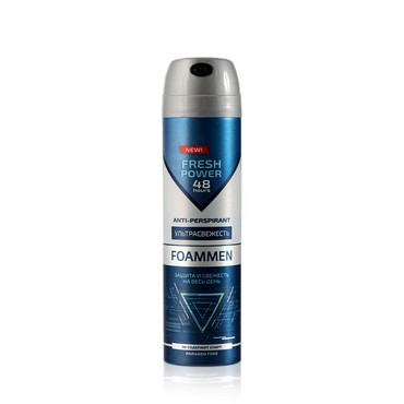 Мужской дезодорант - спрей Foammen fresh power 48ч 150мл