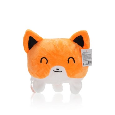 Мягкая игрушка " Кот рыжий перевертыш "