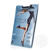 Женские колготки Omsa Attiva 70den Nero 3 размер