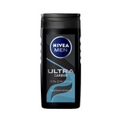 Мужской гель для душа Nivea Men " Ultra Carbon " 250мл