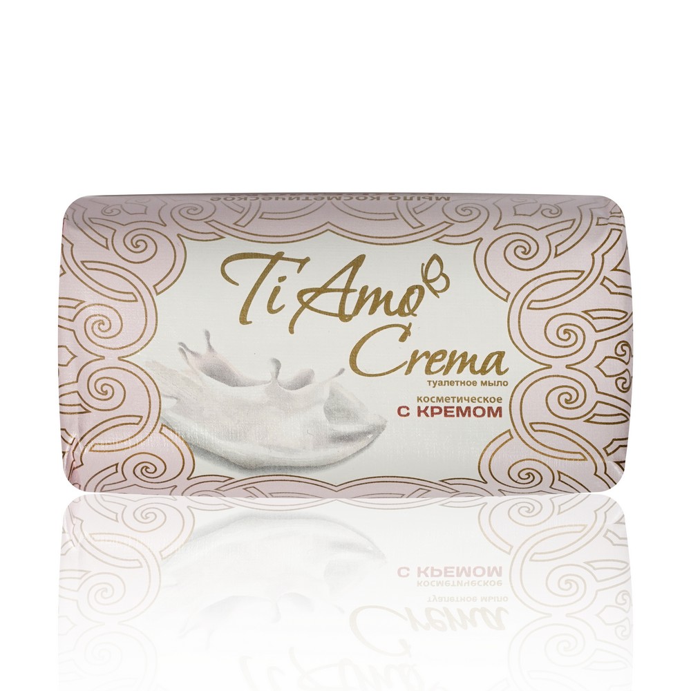

Косметическое мыло Ti amo crema с кремом 140г