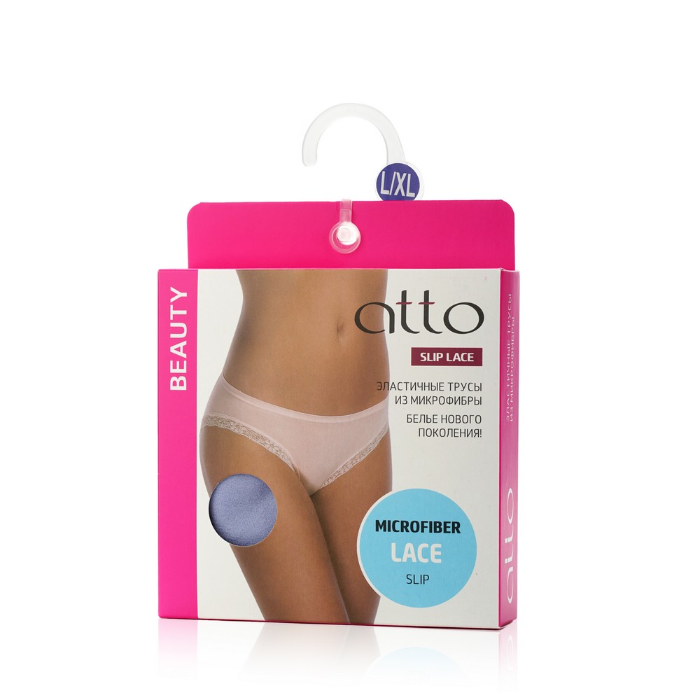 

Женские трусы Atto Lace slip vita alta Лаванда L/XL