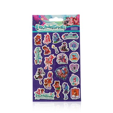Объёмные наклейки Enchantimals 2