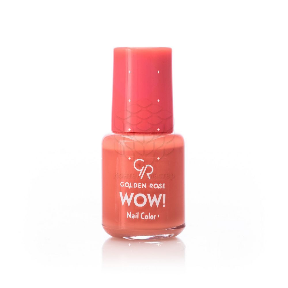 

Лак для ногтей Golden Rose Wow! 35 Персиковый 6мл