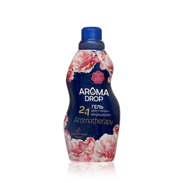 Гель для стирки Aroma Drop " Цветочный Микс " 2 в 1 , 1л