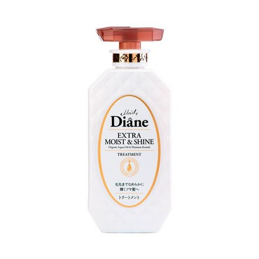 Увлажняющий кератиновый бальзам - маска для волос Moist Diane Perfect Beauty " Extra Moist & Shine " 450мл