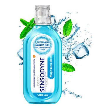 Ополаскиватель для полости рта Sensodyne " Морозная Мята " 500мл