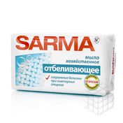 Хозяйственное мыло Невская Косметика Sarma " Отбеливающее " 140г