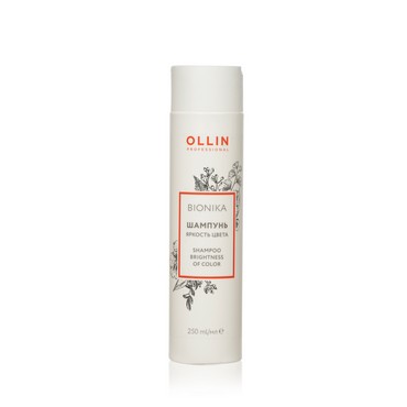Шампунь для окрашенных волос Ollin Professional Bionika " Яркость цвета " 250мл