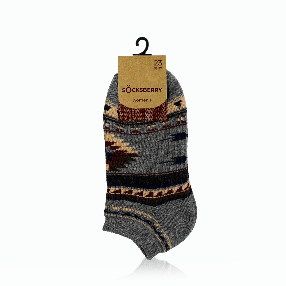 

Женские махровые носки Socksberry WO168 , Серый , р.23