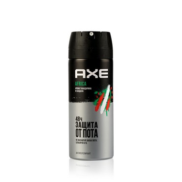 Мужской дезодорант - антиперспирант Axe " Африка " защита от пота 150мл