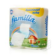 Туалетная бумага Familia 2х-слойная " Радуга " , 4шт