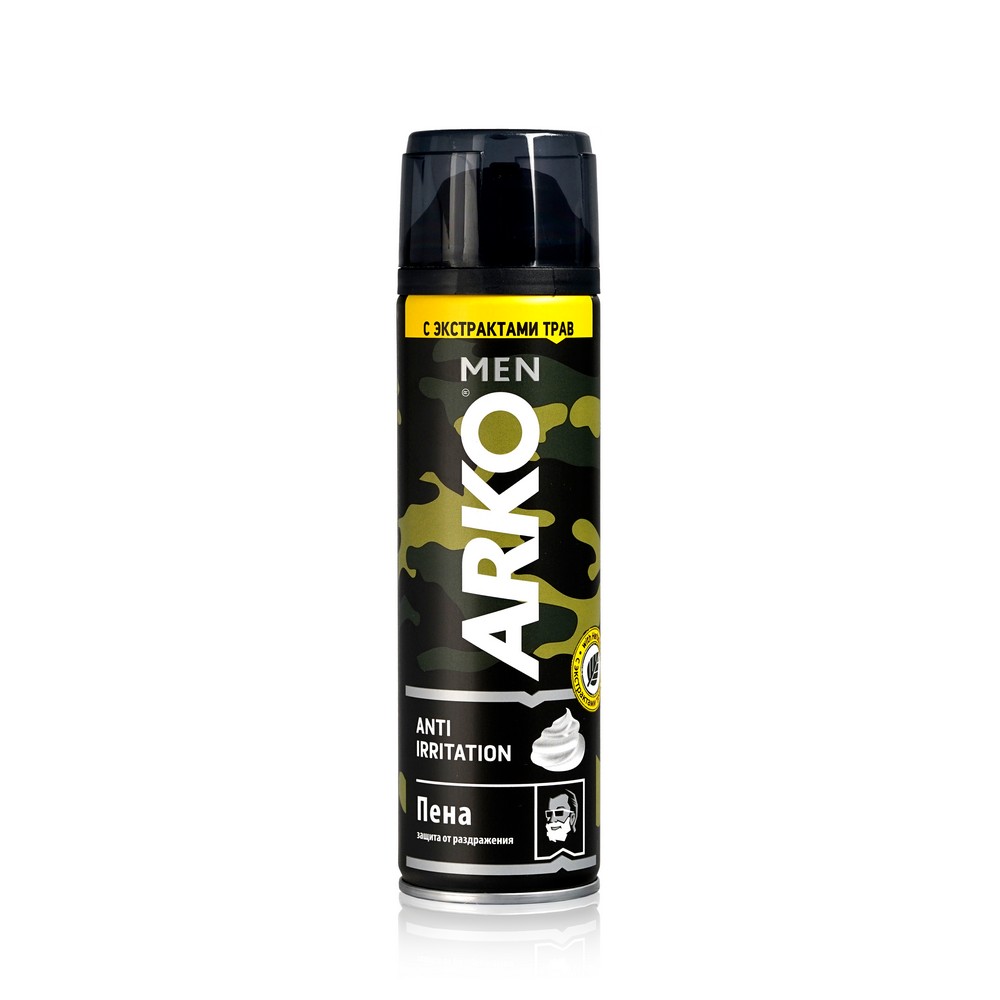 

Пена для бритья Arko Anti-Irritation 200мл