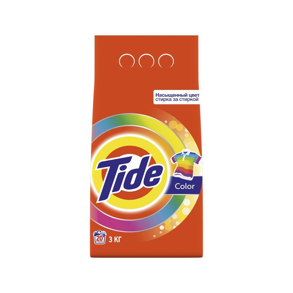 

Порошок для стирки цветного белья Tide Color автомат 3кг