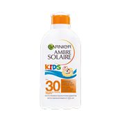 Молочко Garnier Ambre Solaire солнцезащитное детское увлажняющее для загара SPF 30 200мл