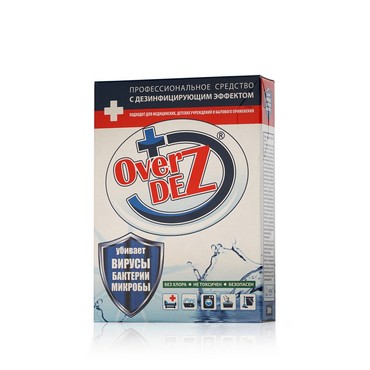 Профессиональное средство Over Dez с дезинфицирующим эффектом 300г