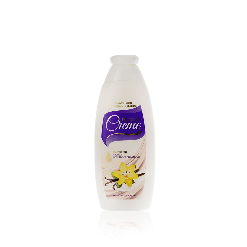 

Крем - гель Delicare Creme для душа , пряная ваниль с маслом ши 250мл