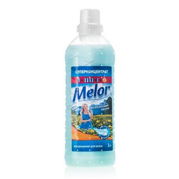 Ополаскиватель Melor для белья " Альпийская весна " 1л