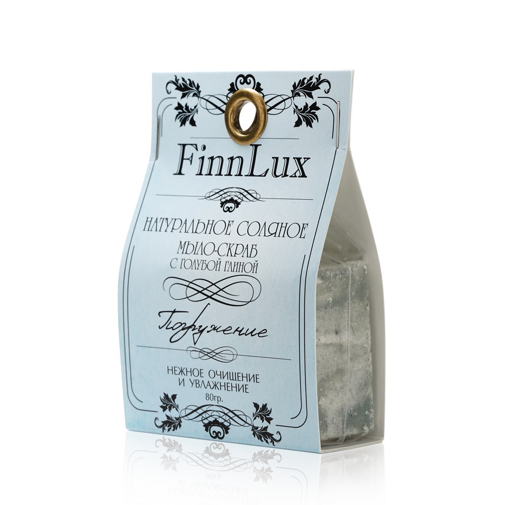 

Туалетное мыло ручной работы Finn Lux " Погружение " 80г