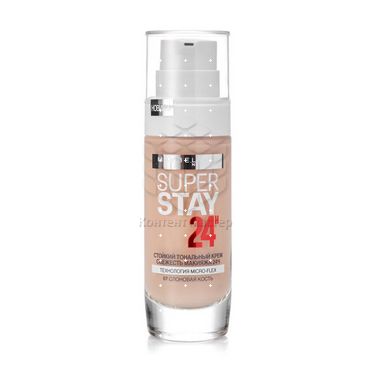Тональный крем Maybelline New York SuperStay 24 для лица 07 Слоновая кость 30мл