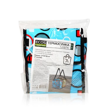 Термосумка ECOS CB-87 " Graphic " 21*14*25см 7л
