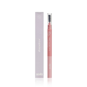 Плоский карандаш для бровей Soda Flat Brow Liner #wowbrow 002 , 0,16г