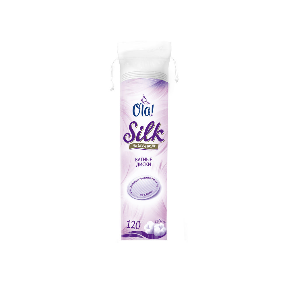 Ватные диски Ola! silk sense 120шт