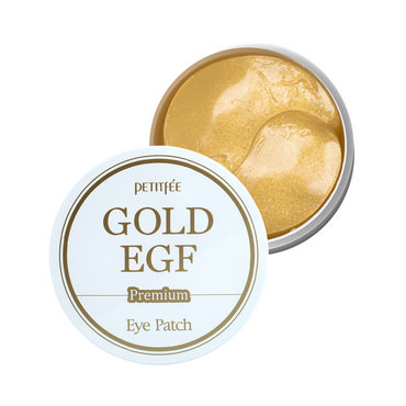 Гидрогелевые патчи для области вокруг глаз PETITFEE " Gold&EGF " с золотом и EGF 60шт