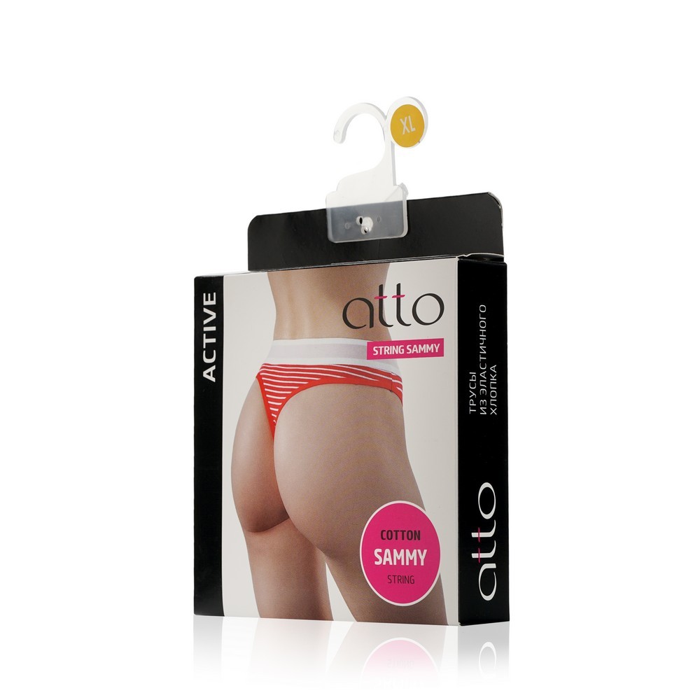 

Женские трусы Atto Sammy - string , Красный , XL
