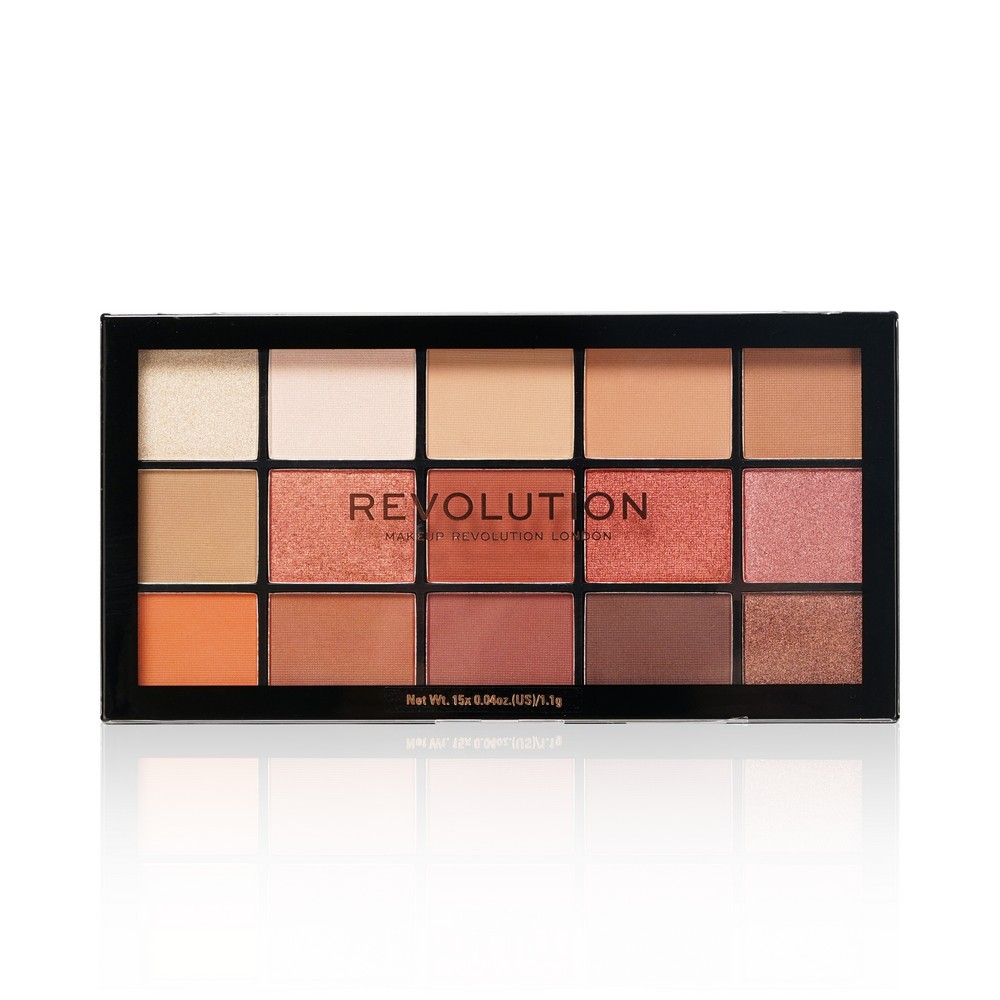 

Тени для век MakeUp Revolution Re-Loaded , Iconic Fever , 15 цветов , 16,5г