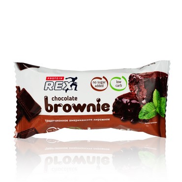 Пирожное Protein Rex Brownie " классическое " 50г
