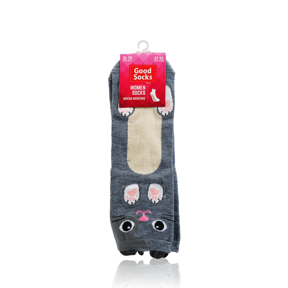 

Женские укороченные носки Good Socks , Серый р.36-39