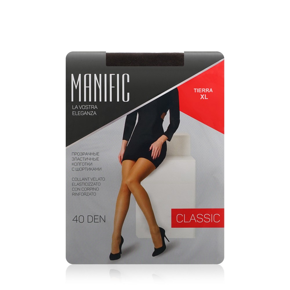 Женские колготки Manific Classic 40den Tierra 5 размер