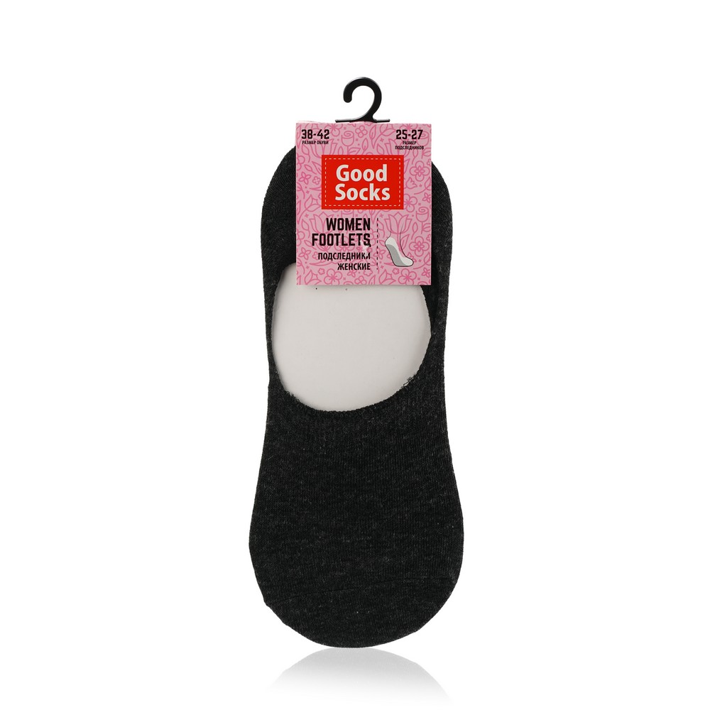

Женские подследники Good Socks , Dark Grey р.25-27