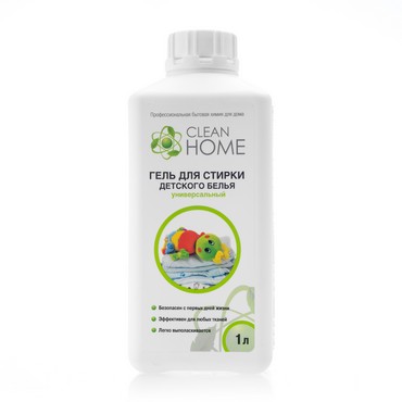 Гель Clean Home универсальный для стирки детского белья 1л