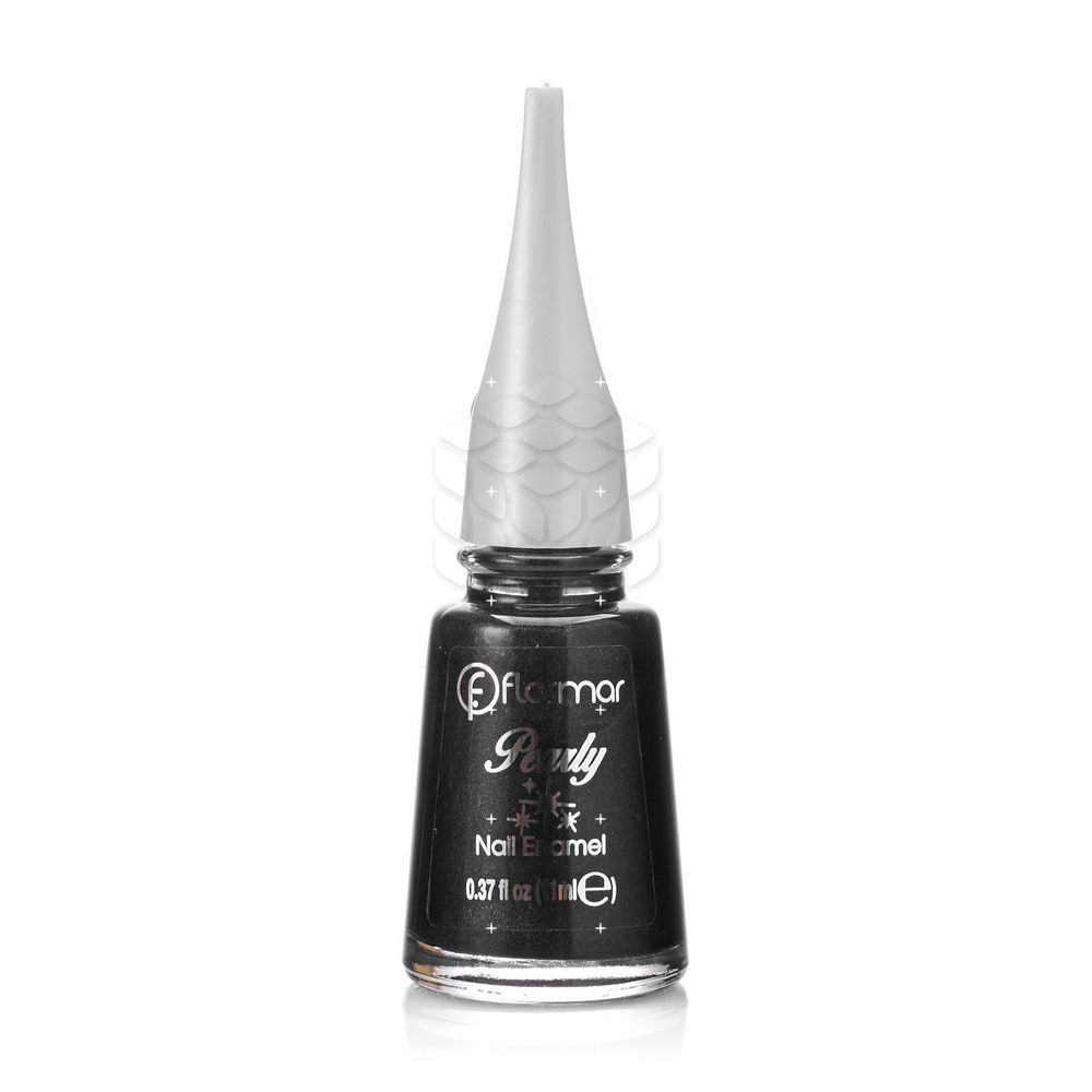 

Лак для ногтей Flormar PEARLY NAIL ENAMEL PL399 Midnight Black 11мл
