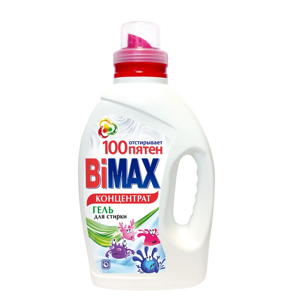 

Концентрированный гель Bimax для стирки белья 1,5л