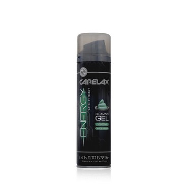Гель для бритья Carelax Energy " Pure " 200мл