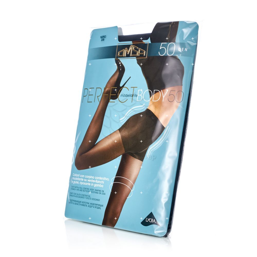 

Женские колготки Omsa Perfect Body 50den Nero 2 размер