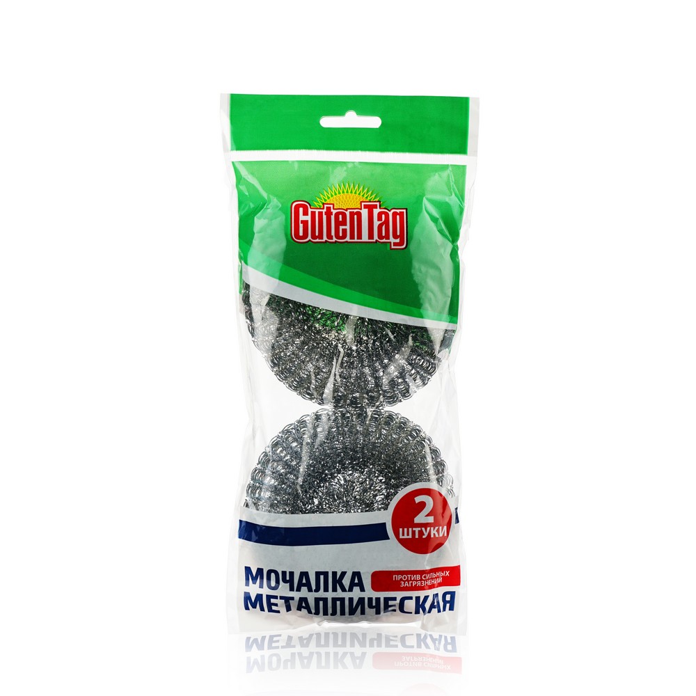 

Мочалка Guten Tag металлическая 2шт