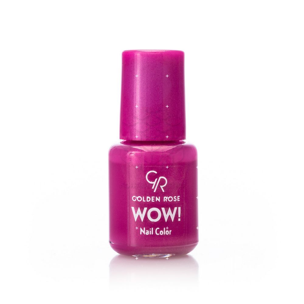 

Лак для ногтей Golden Rose Wow! 24 Темная фуксия 6мл