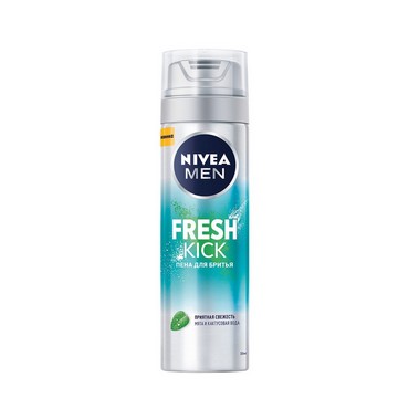 Пена для бритья Nivea Men " Fresh Kick " 200мл