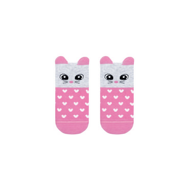 Детские носки Conte Kids Tip-Top 321 , трикотажные , Светло-розовые , р.18