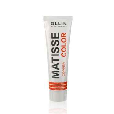 Тонирующая маска для волос Ollin Professional Matisse Color прямого действия , Copper/Медный , 100мл