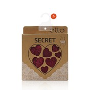 Женские трусы - бразилиана Atto Secret , Винный , S