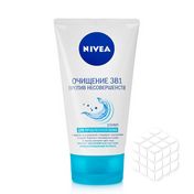 Гель Nivea " Очищение 3 в 1 " против несовершенств для проблемной кожи 150мл