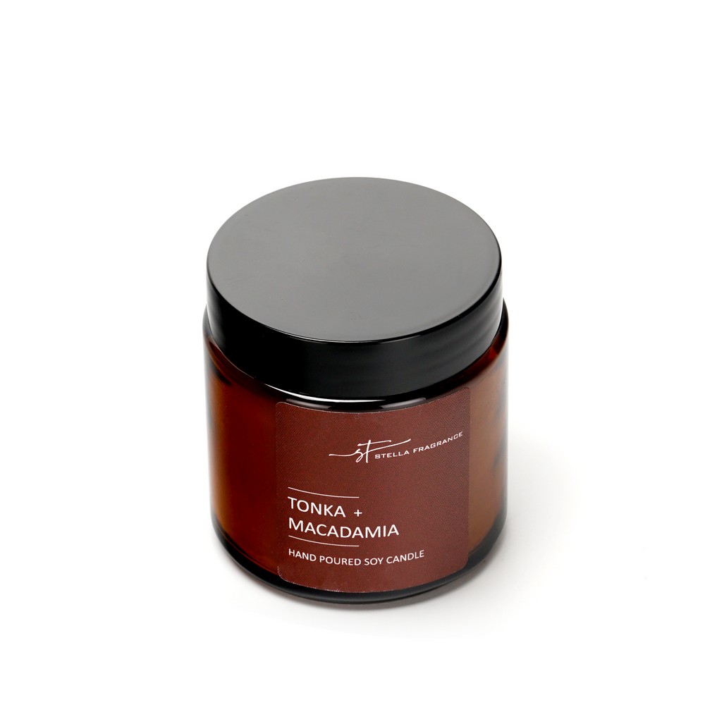 

Свеча ароматическая Aroma Harmony Stella Fragrance " Tonka macadamia " 90г