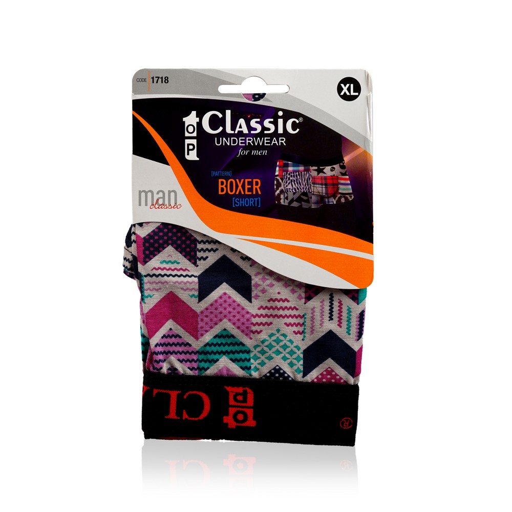 

Мужские трусы - боксеры Top Classic 1718 , XL