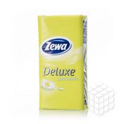 Носовые платочки Zewa Deluxe бумажные 3х-слойные " Ромашка " 10 шт