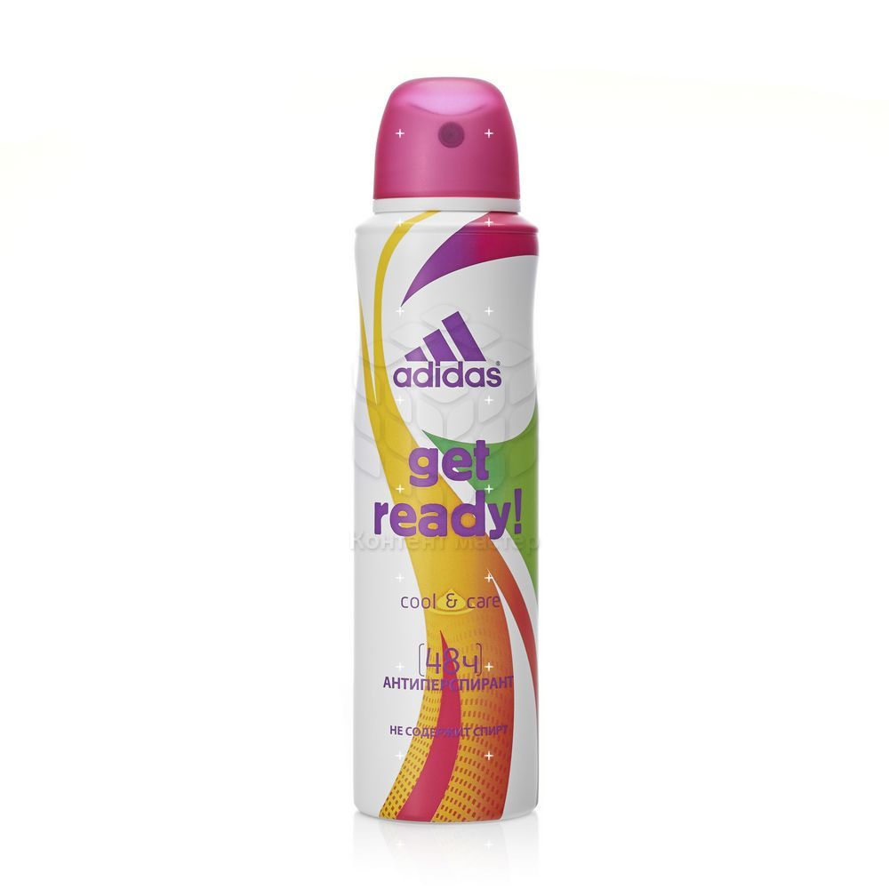 

Женский дезодорант - антиперспирант Adidas get ready 150мл